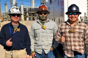 Superheat crew members on the job site