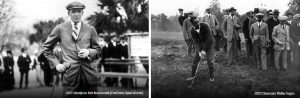 A vintage photo of the 1922 Texas Open Winner and the 1923 champion Walter Hagen