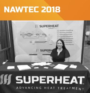 Superheat booth set up at NAWTEC 2018