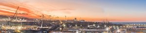 Skyline image of a large power plant