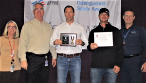 Superheat employees with an award