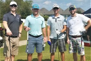 Employees at Superheat Company Golf Tournament