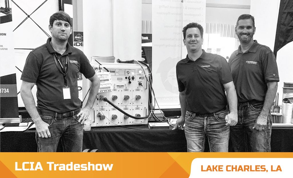 Superheat employess at a Tradeshow