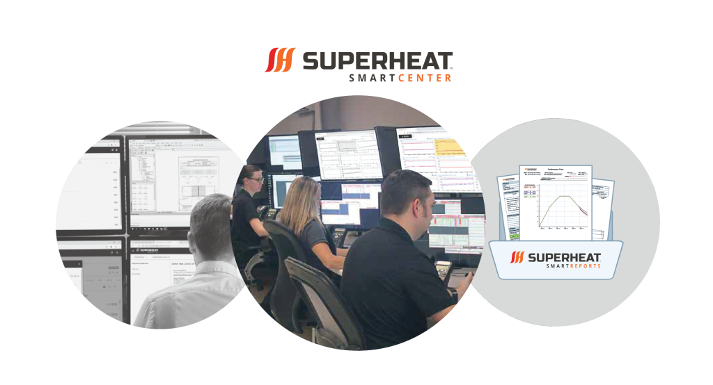 Superheat SmartCenter and SmartReports Heat Treatment Monitoring