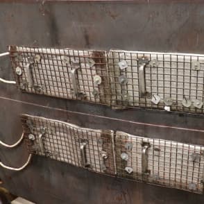 Ceramic pad heater installed for onsite stress relieving.