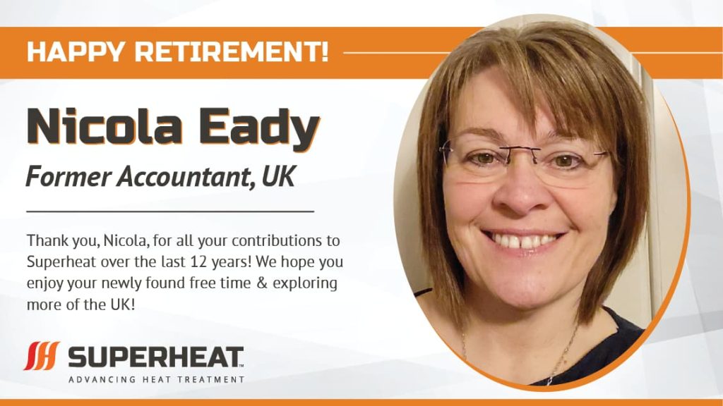 Happy Retirement Nicola eady