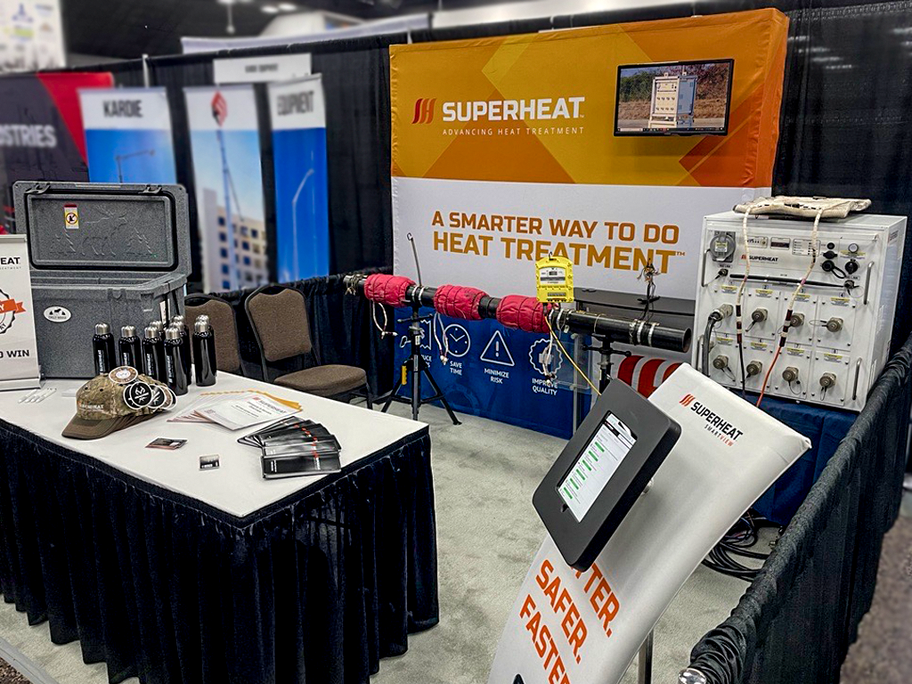 Superheat's booth at the BIC PRIME Expo