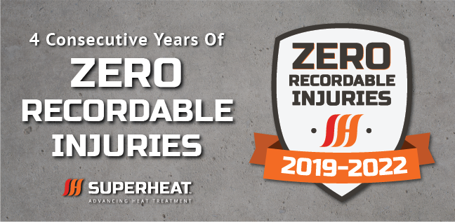 Zero Recordable Injuries from 2019-2022 badge