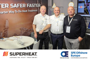 Superheat attends SPE Offshore Europe 2023 to showcase our on-site heat treatment services to the offshore market.
