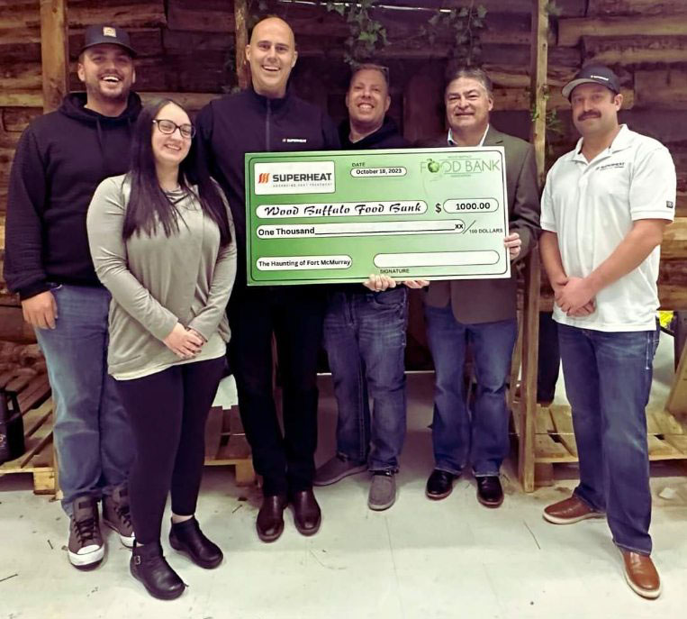 Superheat for on-site heat treatment sponsors the Haunting of Fort McMurray